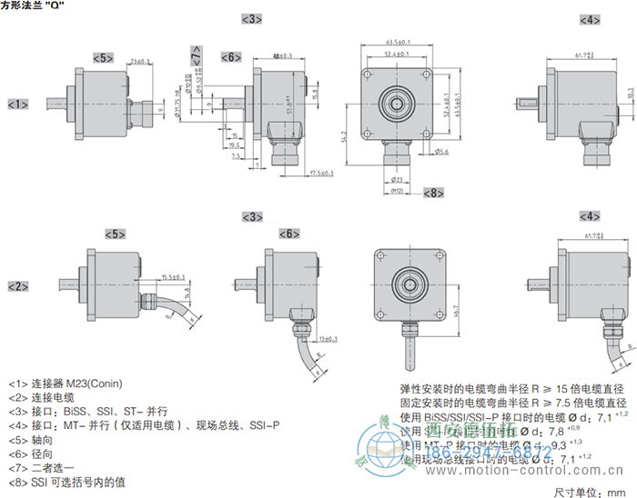 AC58-DeviceNet光电绝对值通用编码器外形及安装尺寸(方形法兰Q) - 成人动漫综合网_日韩精品人妻系列无码专区_驯服已婚人妻HD中文字幕_精品香蕉久久久午夜福利_欧美日韩成人高清色视频_少妇精品久久久一区二区三区......