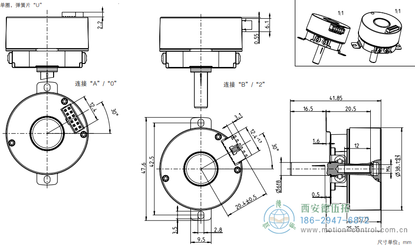 AD34光电绝对值电机反馈编码器外形及安装尺寸(单圈，弹簧片U) - 成人动漫综合网_日韩精品人妻系列无码专区_驯服已婚人妻HD中文字幕_精品香蕉久久久午夜福利_欧美日韩成人高清色视频_少妇精品久久久一区二区三区......