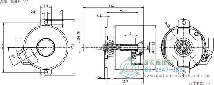 AD34光电绝对值电机反馈编码器外形及安装尺寸(多圈，弹簧片F) - 成人动漫综合网_日韩精品人妻系列无码专区_驯服已婚人妻HD中文字幕_精品香蕉久久久午夜福利_欧美日韩成人高清色视频_少妇精品久久久一区二区三区......