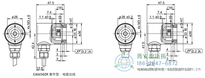 EAM360-K - CANopen&reg;磁式绝对值重载编码器外形及安装尺寸(编码器套件) - 成人动漫综合网_日韩精品人妻系列无码专区_驯服已婚人妻HD中文字幕_精品香蕉久久久午夜福利_欧美日韩成人高清色视频_少妇精品久久久一区二区三区......