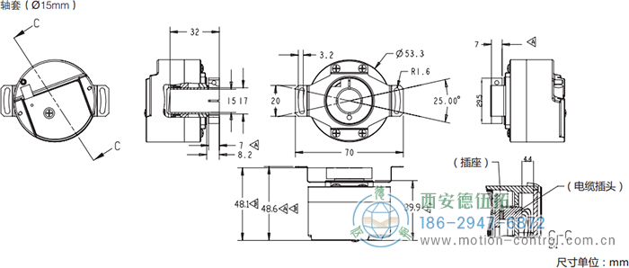 HC53光电电机反馈编码器外形及安装尺寸(轴套) - 成人动漫综合网_日韩精品人妻系列无码专区_驯服已婚人妻HD中文字幕_精品香蕉久久久午夜福利_欧美日韩成人高清色视频_少妇精品久久久一区二区三区......