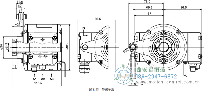 HMG10-T - EtherNet/IP绝对值重载编码器外形及安装尺寸(通孔型) - 成人动漫综合网_日韩精品人妻系列无码专区_驯服已婚人妻HD中文字幕_精品香蕉久久久午夜福利_欧美日韩成人高清色视频_少妇精品久久久一区二区三区......