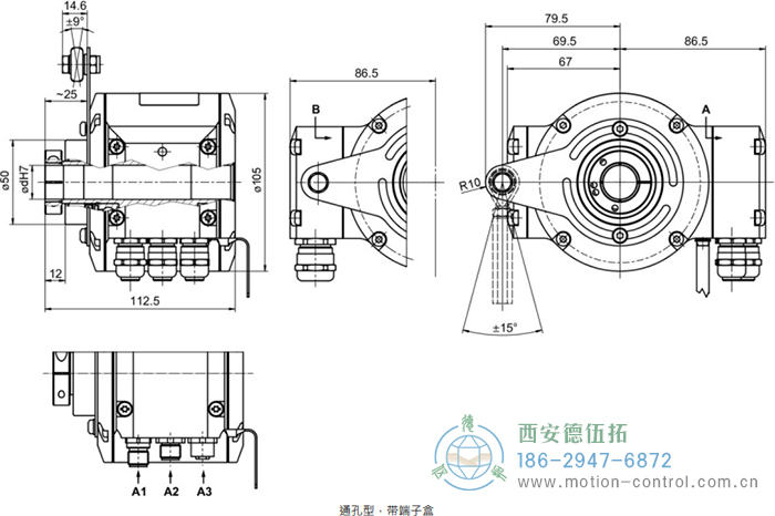 HMG10-T - Profibus DP绝对值重载编码器外形及安装尺寸(通孔型) - 成人动漫综合网_日韩精品人妻系列无码专区_驯服已婚人妻HD中文字幕_精品香蕉久久久午夜福利_欧美日韩成人高清色视频_少妇精品久久久一区二区三区......