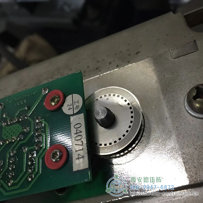 图2正常的编码器码盘