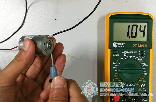 使用万用表检测工业编码器质量的方法