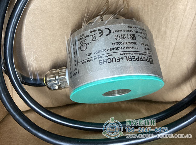 图为P+F的一款正余弦编码器照片