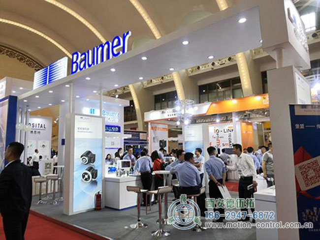 图为堡盟编码器参展工品会的展位照片