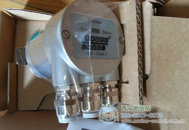 图为博思特Profibus接口的编码器照片