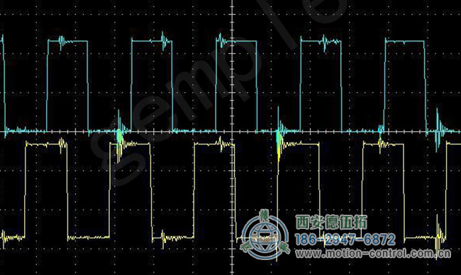 图为某增量编码器的脉冲波形图
