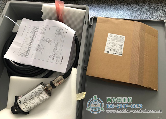 图为石油行业经常用到的亨士乐AX71防爆编码器照片