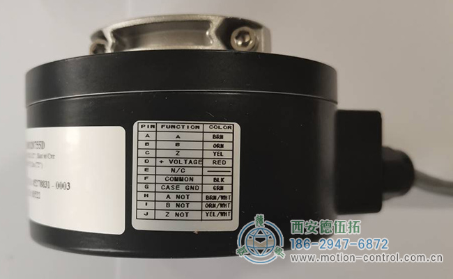 图为HENGSTLER ISD37系列防爆编码器照片