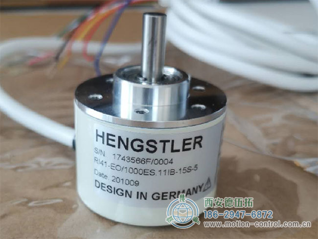 图为1000脉冲的亨士乐轻载编码器照片
